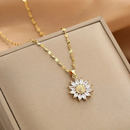 Gold-Plated Clavicle Necklace