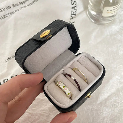 Mini Portable Jewelry Box