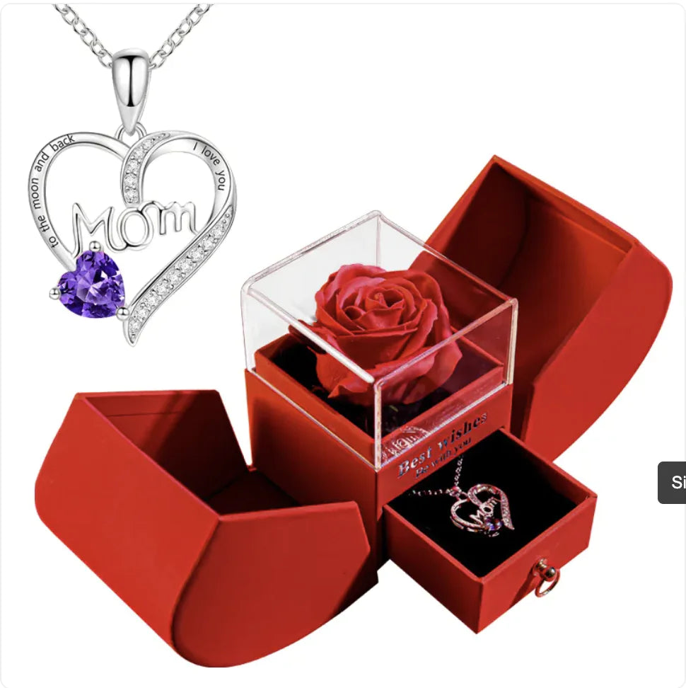 Christmas Necklace Jewelry Box Set