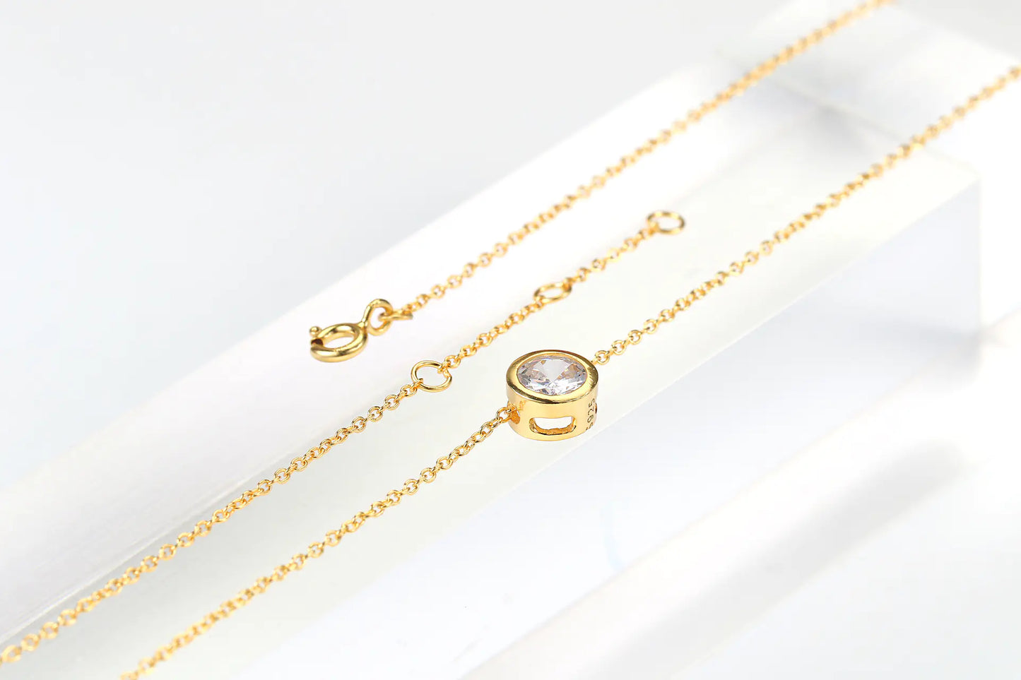 Gold Plated Single  Necklace